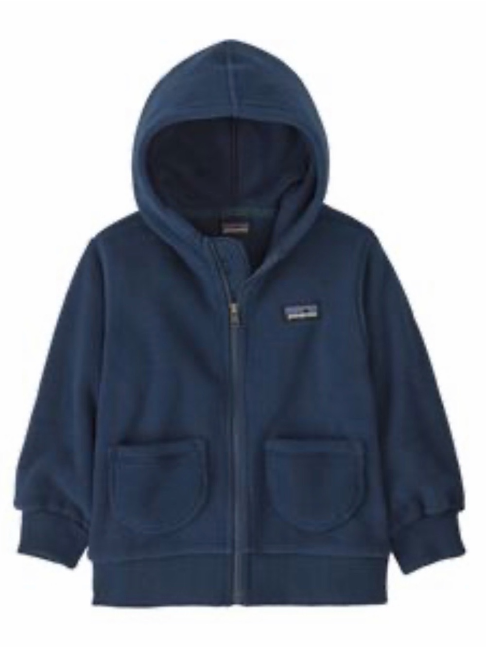 Patagonia Synchilla Hooded Zip-Up Fleece Jacket kids size 5T